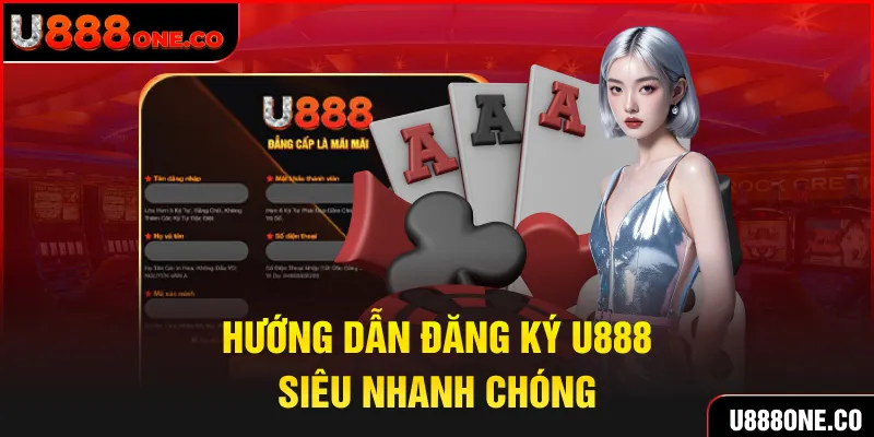 Hướng dẫn đăng ký U888 siêu nhanh chóng dành cho newbie