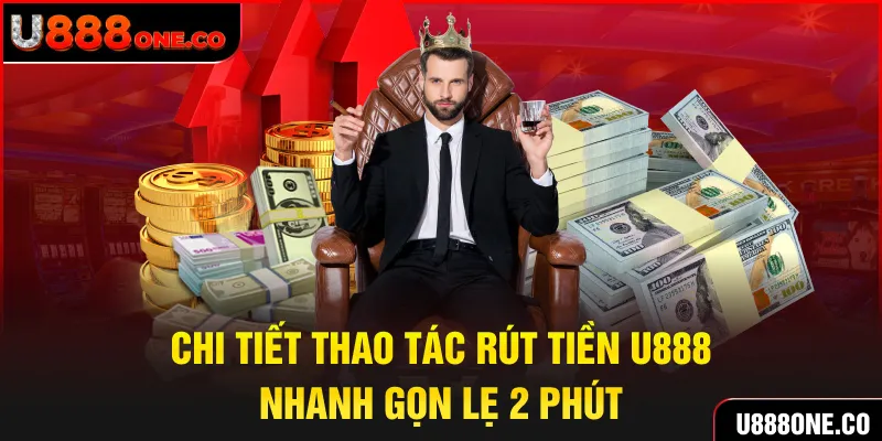 Tóm tắt 4 bước rút tiền U888 nhanh gọn ai cũng muốn biết