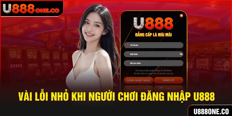 Điểm qua một số lỗi mà thành viên gặp phải trong lúc login